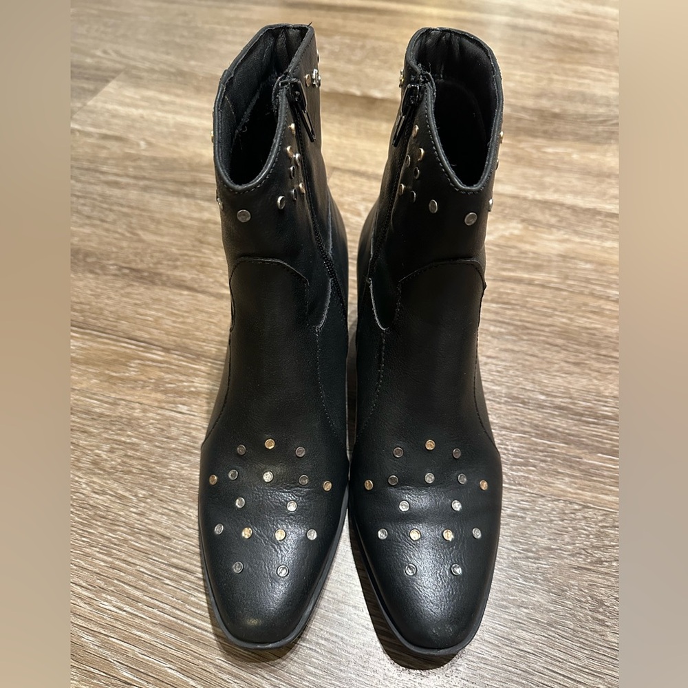 Frye & Co Synclair Studded Bikercore Bootie